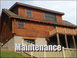  Evergreen, North Carolina Log Home Maintenance